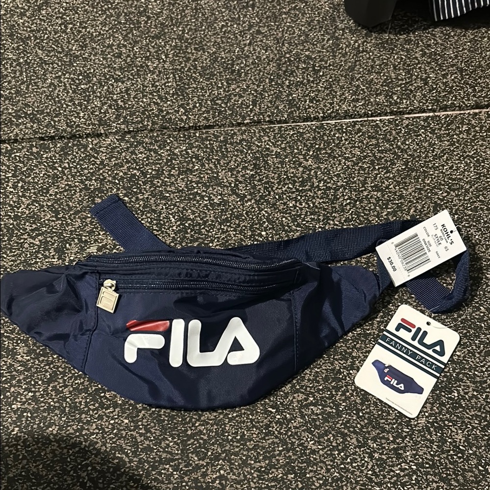 Fila Navy Blue Waist Bag